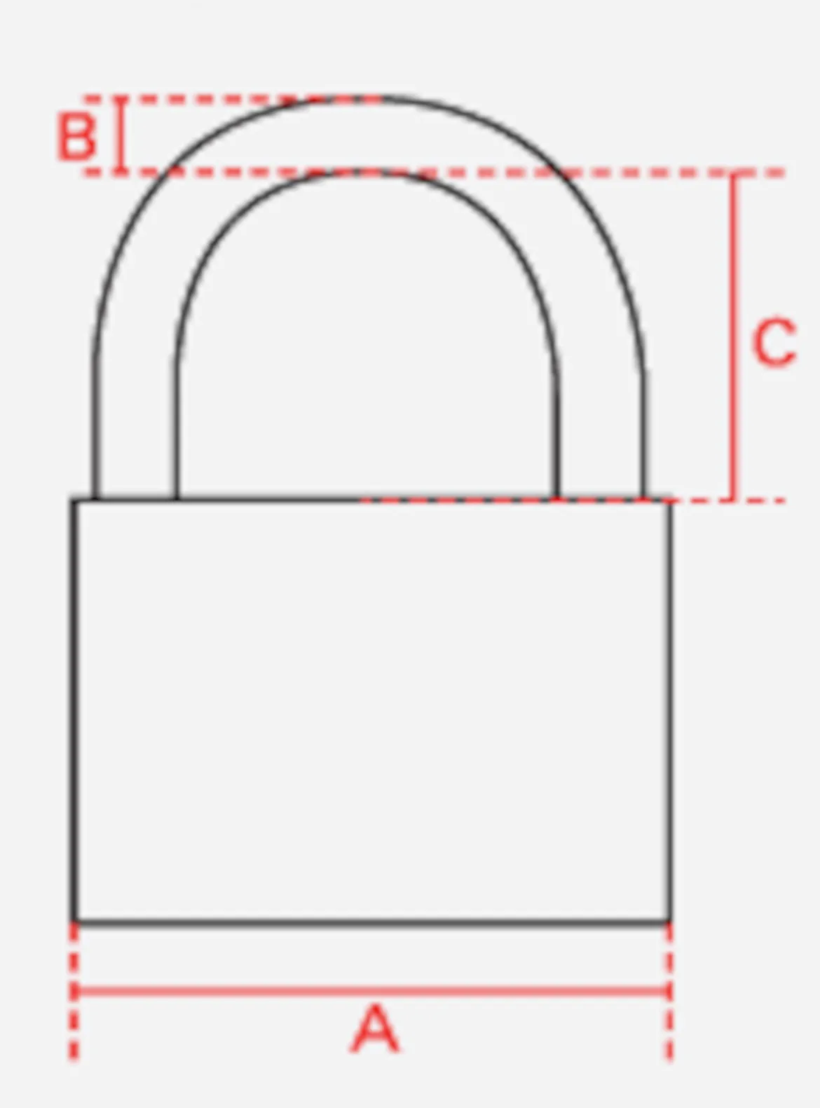 ABUS Hængelås - 50 mm
