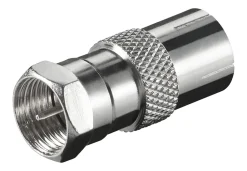 Adapter F-hun til antennehun