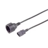 Adapterkabel IEC C14 til Schuko (CEE 7/3) 2,0 m
