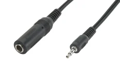 Adapterkabel 6,3 mm til 3,5 mm stereo