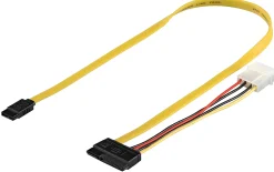Adapterkabel Sata med strøm og data