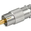 Adapter RCA-han til BNC-hun.