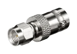 Adapter SMA-han til BNC-hun.
