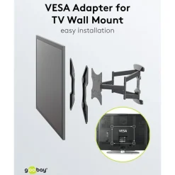 Adapter til VESA-montering.