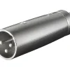 Adapter XLR-han til RCA-hun
