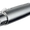 Adapter XLR hun til RCA han.