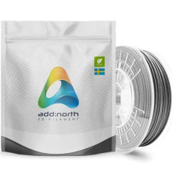 Addnorth Textura Flare filament til 3D-printere 1,75 mm - Grå
