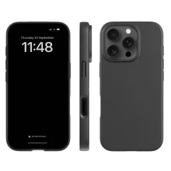 agood company Plante-baseret mobilcover iPhone 16 Pro Sort