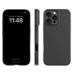agood company Plante-baseret mobilcover til iPhone 16 Pro Max Sort