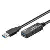 Aktiv USB 3.0 forlængerledning  - 5 m
