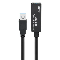 Aktiv USB 3.0 forlængerledning  - 5 m