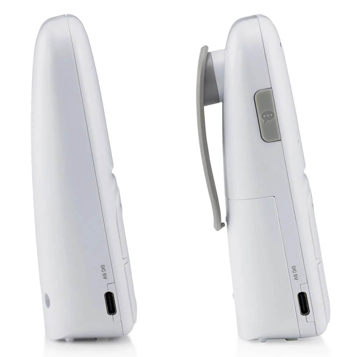 Alecto DBX130 Full Eco DECT-babyalarm - Hvid