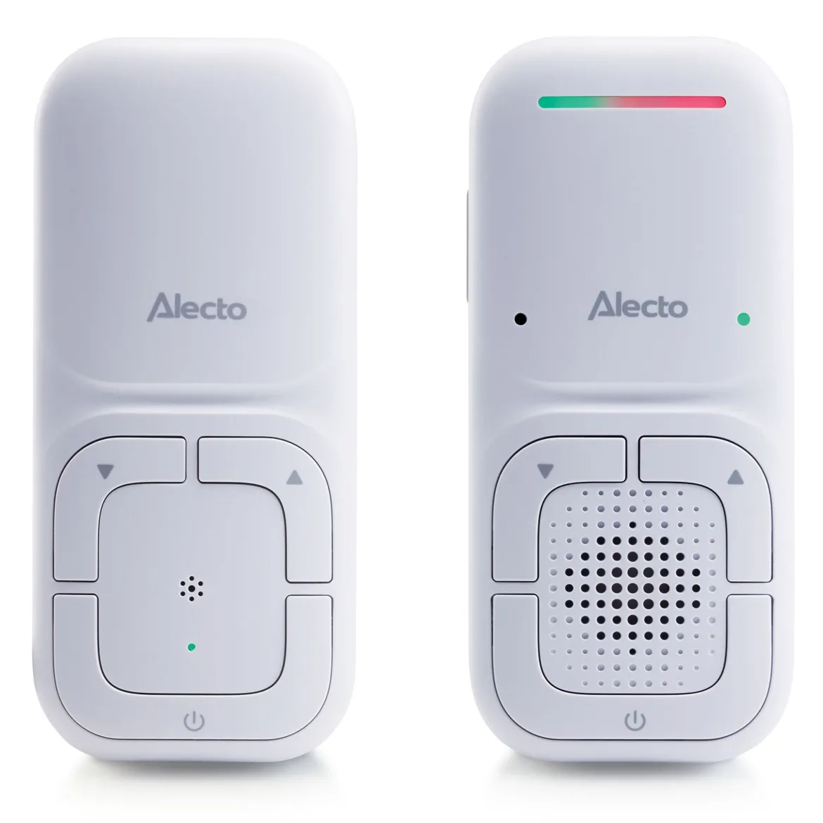 Alecto DBX130 Full Eco DECT-babyalarm - Hvid