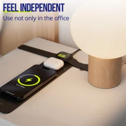 Allity Laptop Pad med Trådløs Opladning 4-i-1 - 15W