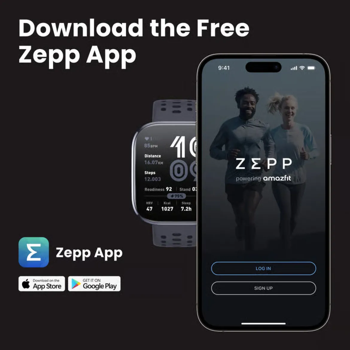 Amazfit Bip 6, Sort