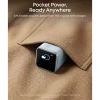 Anker Nano Charger 45W USB-C-oplader med display, Sort