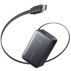 Anker Nano Powerbank 10.000 mAh 45 W - Sort