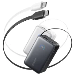 Anker Nano Powerbank 10.000 mAh 45 W - Sort