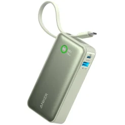 Anker Nano Powerbank - 30 W - 10000 mAh - Grøn