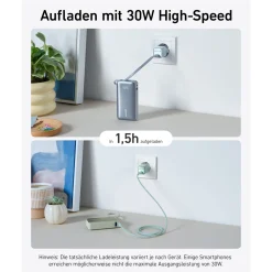 Anker Nano Powerbank - 30 W - 10000 mAh - Grøn