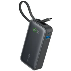 Anker Nano Powerbank - 30 W - 10000 mAh - Sort