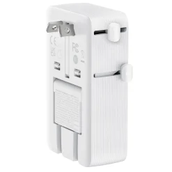 Anker Nano Travel Adapter 5-i-1 rejseadapter (20 W) - Hvid
