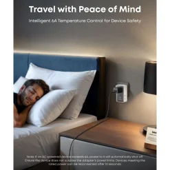 Anker Nano Travel Adapter 5-i-1 rejseadapter (20 W) - Hvid