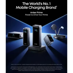 Anker Prime Powerbank 300W PD 3.1, 26.250 mAh, Sort