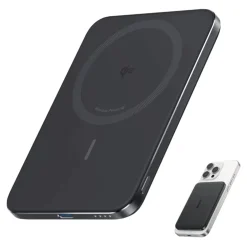 Anker Trådløs Qi2 Powerbank - 5000 mAh -