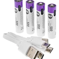 ANSMANN Li-Ion AAA Akku Typ 500 - 4-pak