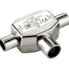 Antennesplitter (HF tæt) - 2 vejs