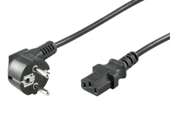 Apparatkabel C13 Sort - 5 m