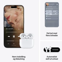 Apple AirPods 5 (2026) med opladningsetui