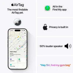Apple AirTag 2. gen. - 4-pak