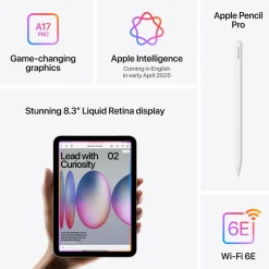 Apple iPad Mini Wifi 128 GB - Lilla