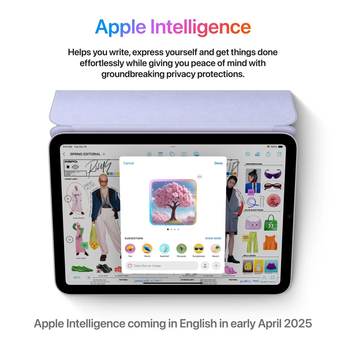 Apple iPad Mini Wifi 128 GB - Lilla