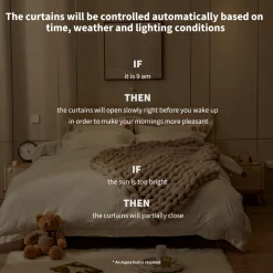 Aqara Curtain Driver E1 Gardinstangskontrol til gardinstang.