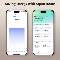 Aqara Floor Heating Thermostat W500, Hvid