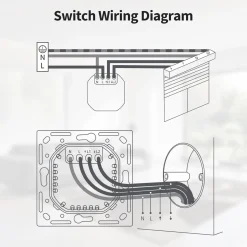 Aqara Shutter Switch H2 EU til rullegardiner og persienner