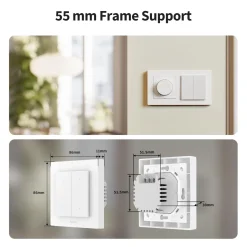 Aqara Shutter Switch H2 EU til rullegardiner og persienner