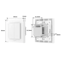 Aqara Shutter Switch H2 EU til rullegardiner og persienner
