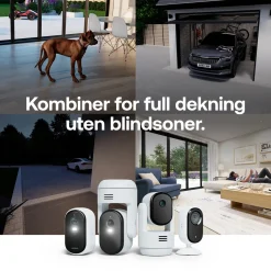 Arlo Essential 3 HD PTZ – Netforbundet overvågningskamera, 2-pak