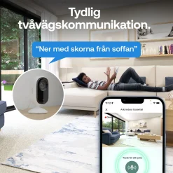 Arlo Essential 3 HD PTZ - Overvågningskamera indendørs - 2-pak