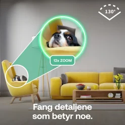Arlo Essential 3 HD PTZ - Overvågningskamera indendørs - 2-pak