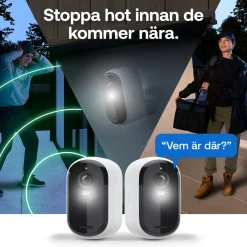 Arlo Essential 3 HD - Trådløs overvågningskamera - 2-pak