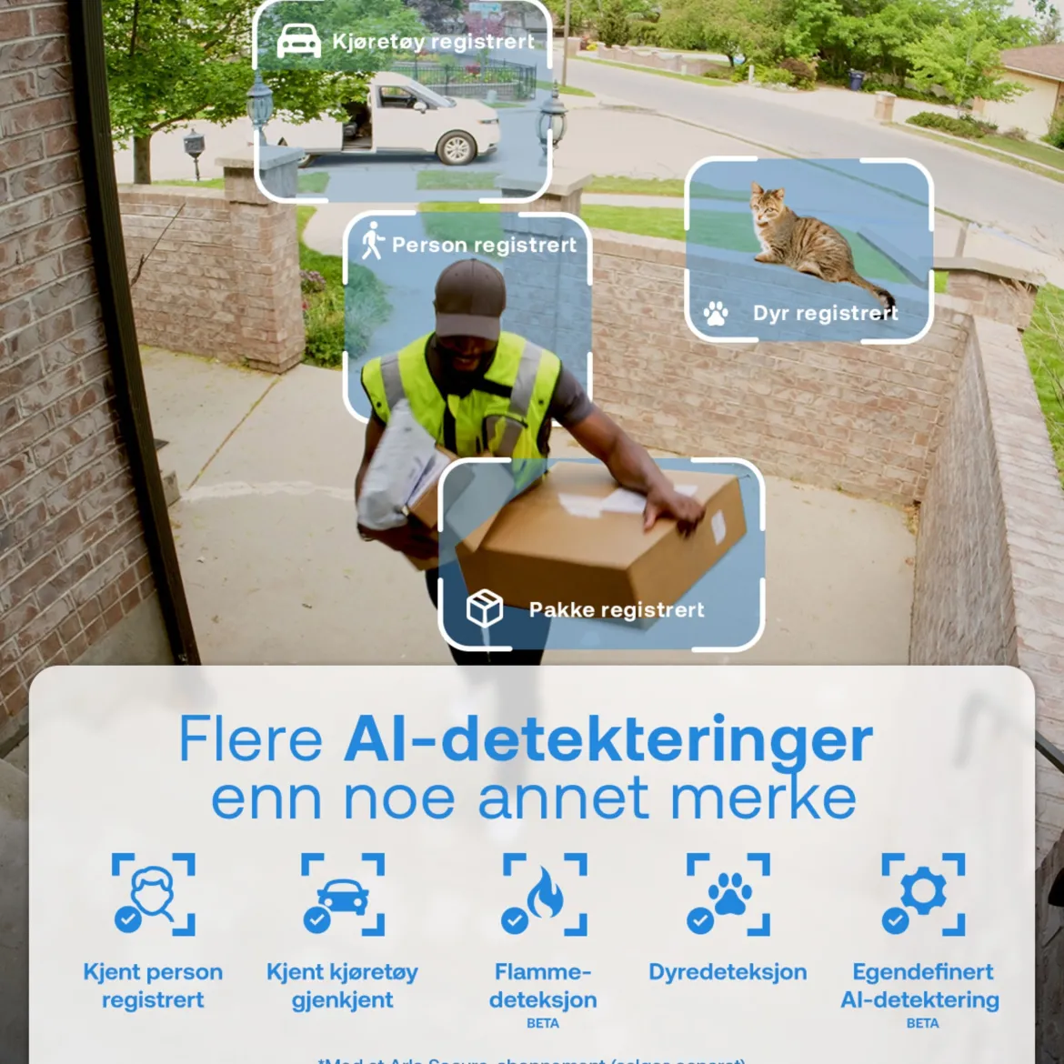 Arlo Essential 3 HD - Trådløs overvågningskamera - 2-pak