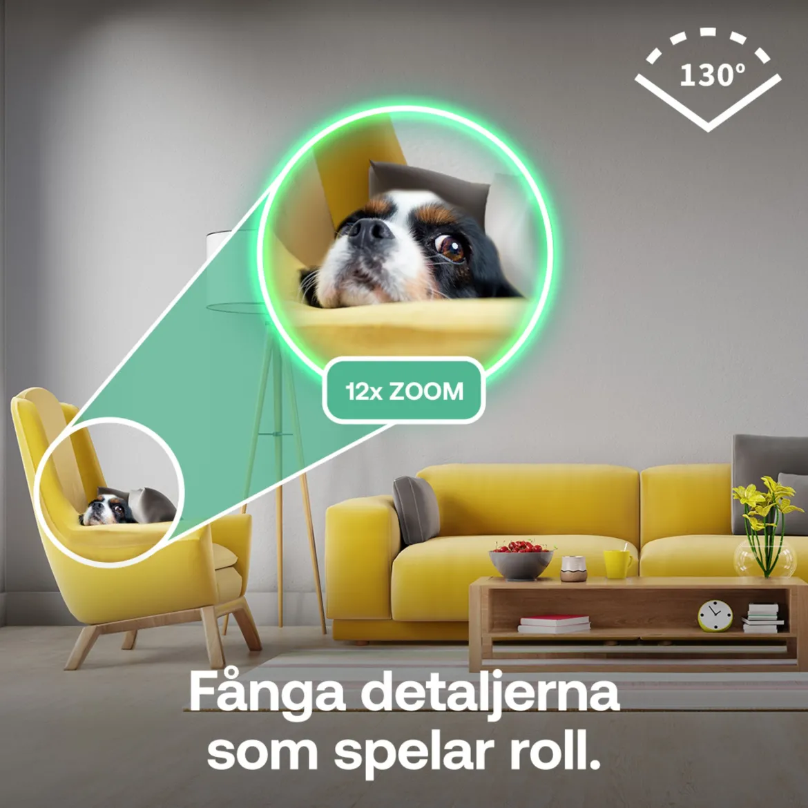 Arlo Essential 3 2K - Overvågningskamera indendørs - 2-pak