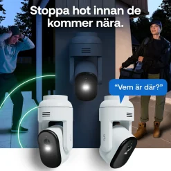 Arlo Essential 3 2K PTZ trådløst overvågningskamera, 2-pak