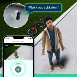 Arlo Essential 2K XL Overvågningskamera 2-pakke
