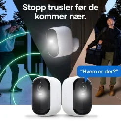 Arlo Essential 3 XL 2K - Trådløs overvågningskamera - 3-pak